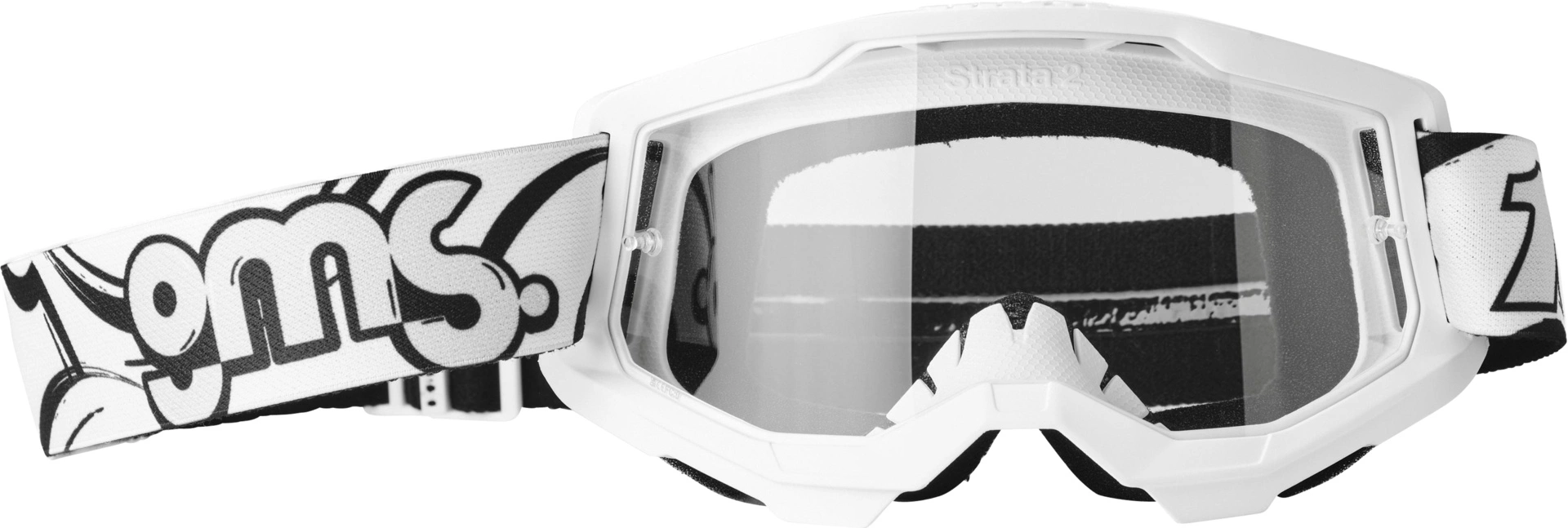 GMS STRATA 2 GOOGLE BLACK CLEAR LENS
